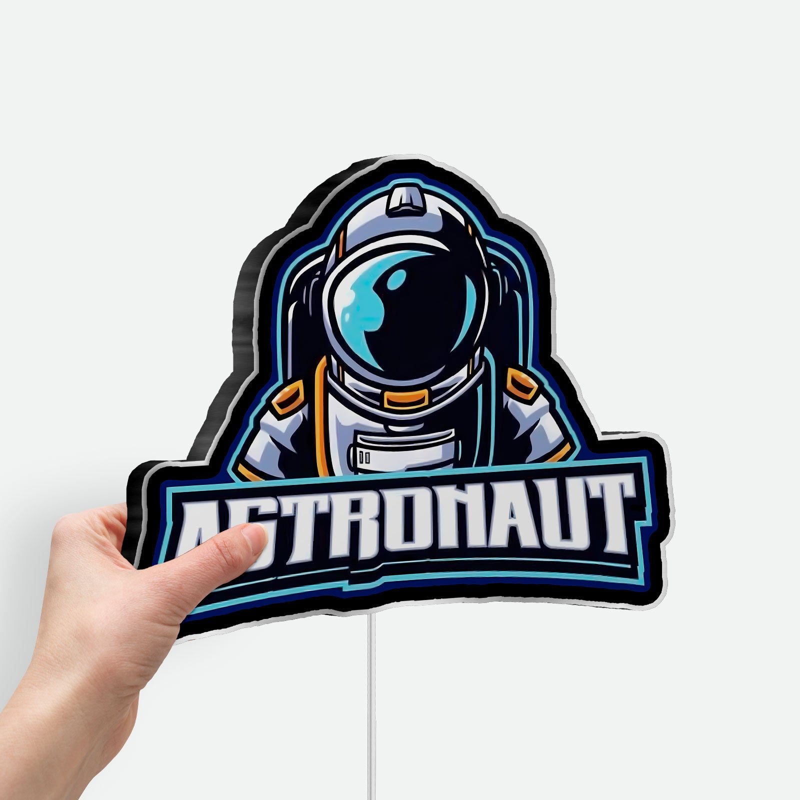 Astronaut Glow Light - Space Themed Night Lamp, Galaxy Decor, Unique Gift for NASA & Sci-Fi Fans