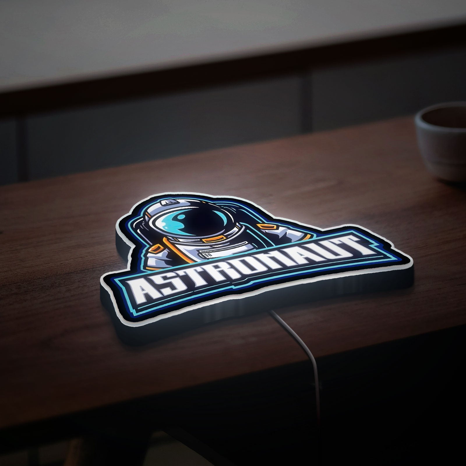 Astronaut Glow Light - Space Themed Night Lamp, Galaxy Decor, Unique Gift for NASA & Sci-Fi Fans