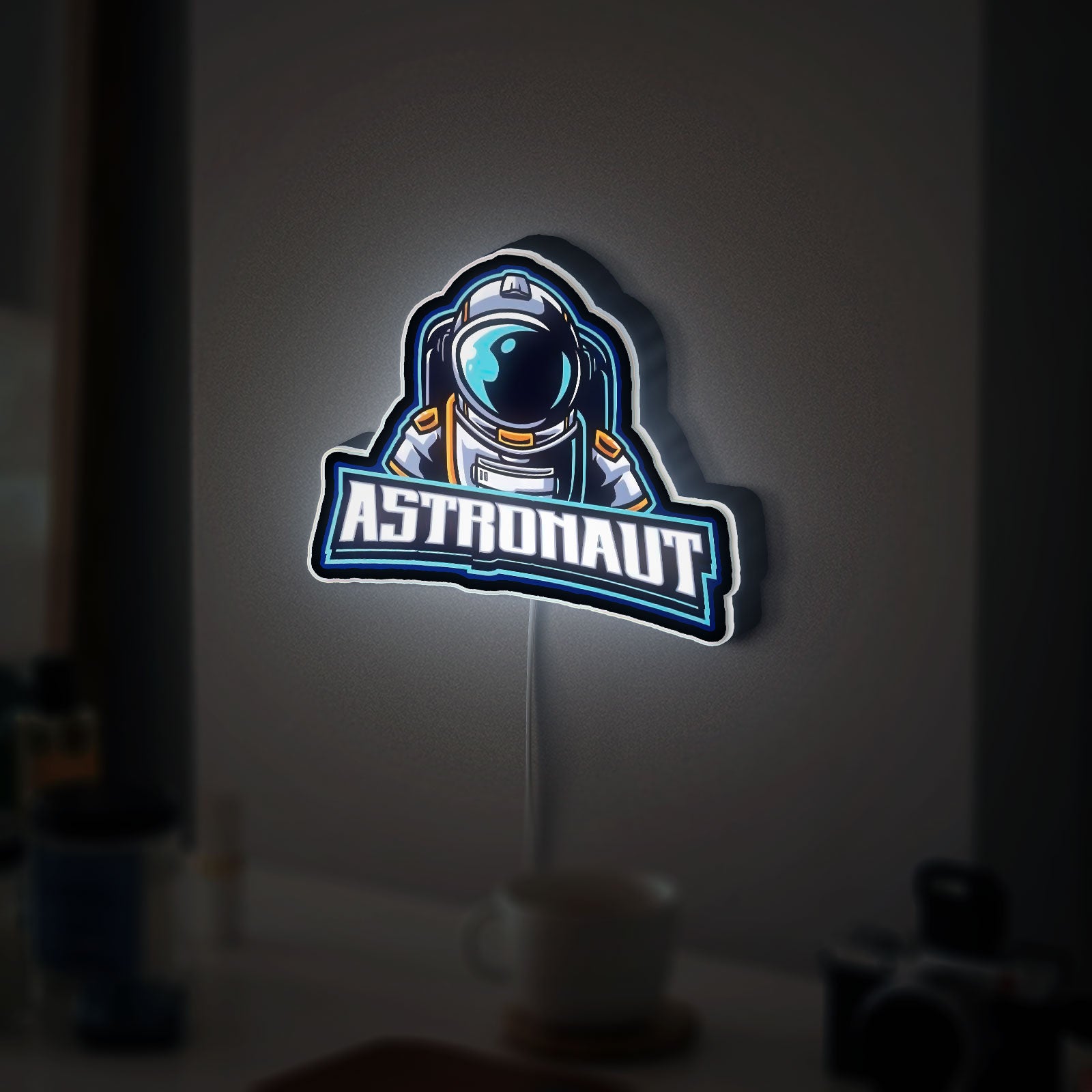 Astronaut Glow Light - Space Themed Night Lamp, Galaxy Decor, Unique Gift for NASA & Sci-Fi Fans
