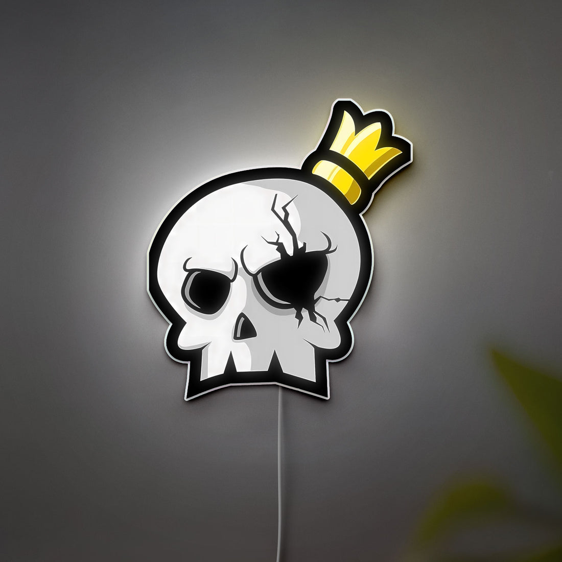 Graffiti Glow Light - Urban Street Art LED Sign, Drippy Style Wall Decor for Bedroom, Cool Night Light for Teens