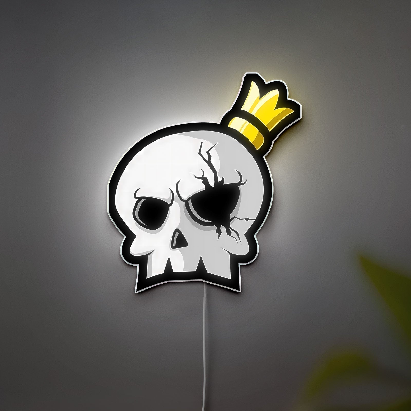Graffiti Glow Light - Urban Street Art LED Sign, Drippy Style Wall Decor for Bedroom, Cool Night Light for Teens