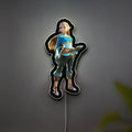 Zelda Glow Lamp - Breath of the Wild Inspired Night Light, Triforce LED Decor for Gamers, Nintendo Themed Bedroom Light for Fans