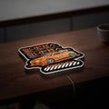 Paul Walker Tribute Supra Glow Light - Fast & Furious Inspired LED Sign, JDM Car Lover Gift, Automotive Bedroom Decor