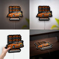 Paul Walker Tribute Supra Glow Light - Fast & Furious Inspired LED Sign, JDM Car Lover Gift, Automotive Bedroom Decor