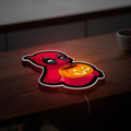 Deadpool Ghost Glow Light - Marvel Halloween Night Lamp, Funny Superhero Decor, Cute Spooky LED Sign for Comic Fans