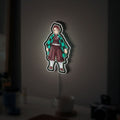 Tanjiro Kamado Glow Lamp - Demon Slayer Night Light, Anime Character LED Decor, Kimetsu no Yaiba Themed Gift for Fans