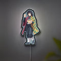 Giyu Tomioka Glow Light - Demon Slayer Night Lamp, Anime Character LED Sign, Kimetsu no Yaiba Themed Decor for Fans
