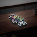 Giyu Tomioka Glow Light - Demon Slayer Night Lamp, Anime Character LED Sign, Kimetsu no Yaiba Themed Decor for Fans