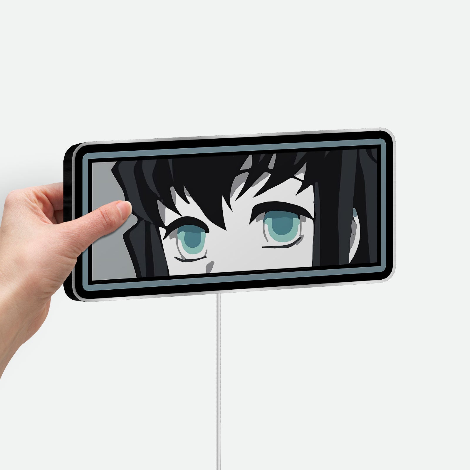 Muichiro Tokito Glow Lamp - Demon Slayer Inspired Night Light, Anime Character LED Decor, Japanese Style Collectible for Fans