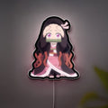 Demon Slayer Glow Lamp - Anime Night Light with Hashira Design, Japanese Manga Inspired LED Decor for Fans, Unique Otaku Gift
