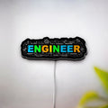 Engineer Glow Lamp - Gear Shaped Night Light, Industrial Decor for Engineering Students, Unique Desk Lamp for Tech Enthusiasts