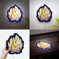 Dragon Ball Z Glow Light - Majin Vegeta Night Lamp, Anime LED Sign for DBZ Fans, Cool Gaming Room Deco