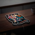 Gorillaz Glow Light - 2D Murdoc Noodle Russell Band LED Sign, Jamie Hewlett Art Inspired Night Lamp, Music Fan Room Decor