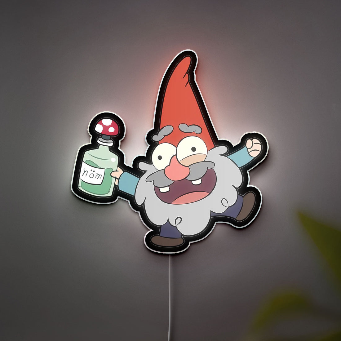 Shmebulock Glow Light - Gravity Falls Character Night Lamp, Animated Show Collectible, Whimsical LED Decor for Disney XD Fans