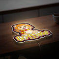 Gryffindor Lion Glow Lamp - Harry Potter House Night Light, Magical LED Decor for Potter Fans, Hogwarts Inspired Bedroom Sign