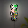 Hypebeast Kaws Glow Light - Urban Art LED Night Lamp, Street Culture Decor, Collector's Glow Sign for Modern Interiors