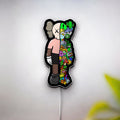 Hypebeast Kaws Glow Light - Urban Art LED Night Lamp, Street Culture Decor, Collector's Glow Sign for Modern Interiors