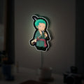 Roronoa Zoro Glow Lamp - One Piece Anime Night Light, Swordsman Character LED Decor, Green Hair Anime Gift for Fans
