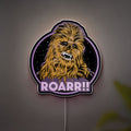 Chewbacca Glow Lamp - Star Wars Themed Night Light, Wookiee Character LED Decor