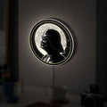 Darth Vader Glow Lamp - Star Wars Themed Night Light, Death Star Inspired LED Decor, Sith Lord Collectible for Sci-Fi Fans