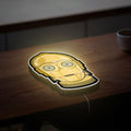 Star Wars Droid Glow Light - C-3PO Inspired LED Night Lamp, Sci-Fi Room Decor, Galactic Collectible for Star Wars Fans