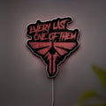 The Last of Us Glow Light - Post-Apocalyptic Night Lamp, Video Game Inspired Decor, Clicker Zombie LED Sign for Gamers