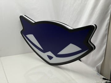 Sly Cooper LED Sign Light - Dimmable Game Room Decor