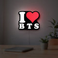 I love BT LED lightbox hanging on a room wall with soft white light