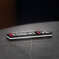 Resident Evil Umbrella Corp Horror LED lightbox lying flat on a desk with white glow