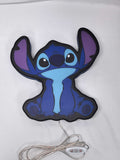 Disney Stitch LED Light Box (30cm) - Unlit flat lay front details, great for home theater and media room decor
