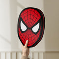 Unlit Spider-Man LED lightbox held by hand to show size and details