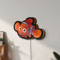 Unlit Sharan Rudrox Nemo Mesh LED lightbox mounted on a wall in daylight