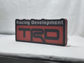 30cm Trd Racing Development 3D Printed Sign - Unlit angled details standing, perfect for garage and man cave decor
