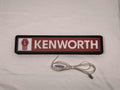 Kenworth LED Sign (40cm) - Unlit flat lay front details, perfect for garage and man cave decor