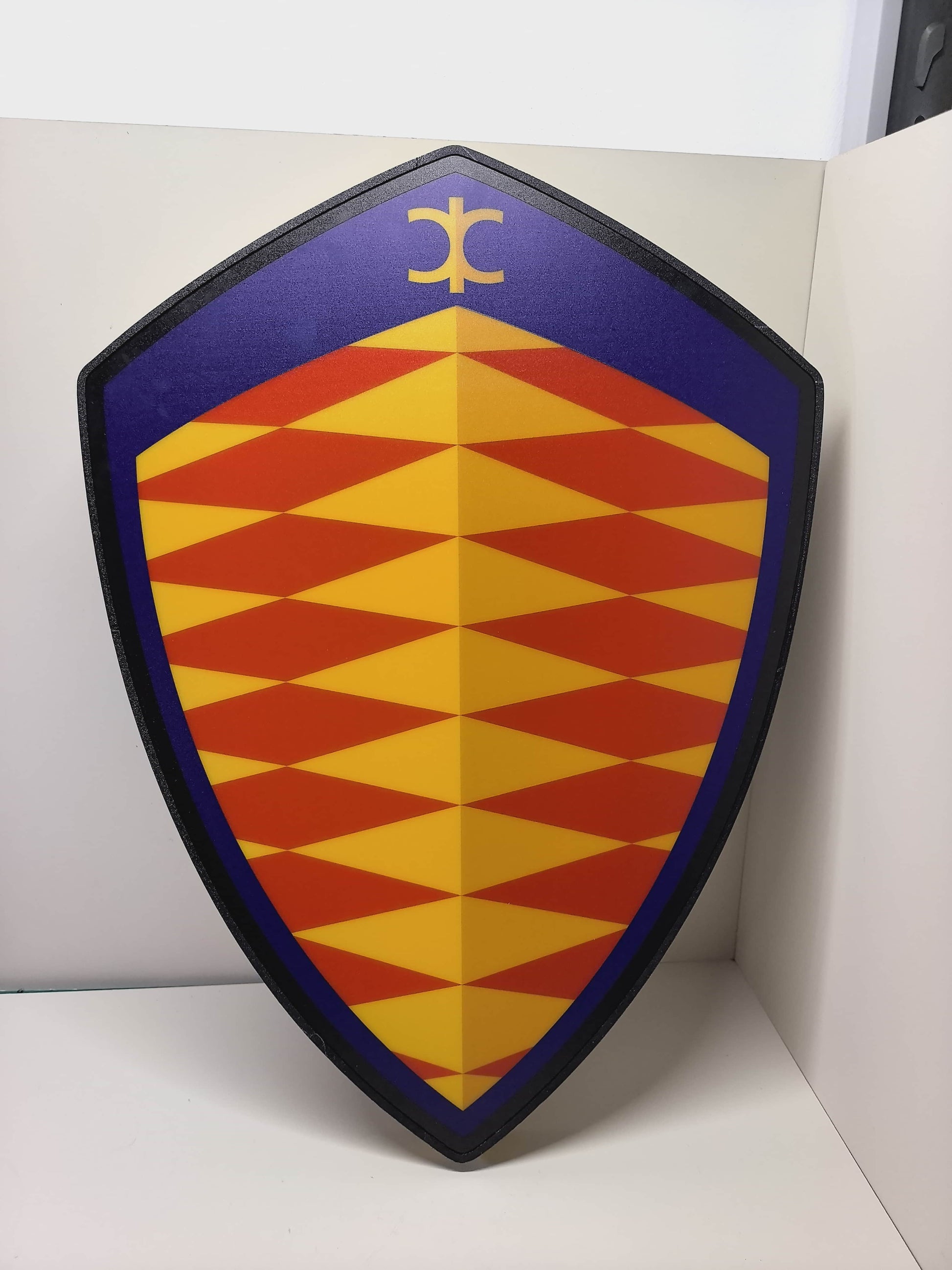 60cm Koenigsegg 3D Printed Sign - Unlit front details standing, perfect for garage and man cave decor