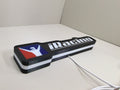 Unlit flat lay angled details of Iracing 3D LED Sign in 30cm, perfect for garage and man cave decor