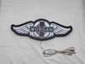 Morgan Motors LED Light Box (30cm) - Unlit flat lay front details, unique wall art for desk and room decor