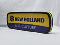 New Holland Agriculture LED Sign (50cm) - Unlit angled details standing, perfect for garage and man cave decor