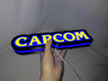 Capcom LED Light Box (30cm) - Illuminated handheld size reference, unique wall art for desk and room decor