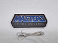 30cm Masters Of The Universe 3D Printed Sign - Unlit flat lay front details, unique wall art for desk and room decor