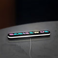Babies R Us LED lightbox lying flat on a desk with white glow