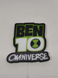 Ben LED Sign (20cm) - Omniverse 3d led light box 08 unlit flat front view, unique wall art for desk and room decor