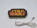 Star Wars LED Light Box (20cm) - Unlit flat lay angled details, great for home theater and media room decor