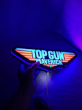 Top Gun Maverick LED Light Box (20cm) - Illuminated handheld size reference, great for home theater and media room decor