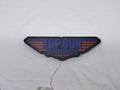 Top Gun Maverick LED Light Box (20cm) - Unlit flat lay front details, great for home theater and media room decor