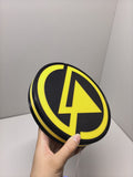 20cm Linkin Park 3D Printed Sign - Unlit handheld size reference, perfect for music studio and bedroom decor