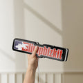 Unlit Limp Bizkit LED lightbox held by hand to show size and details