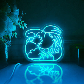 Eagle Led Light Box, Bird Wall Art Decor, Light Sign, Desktop Decorations, Bedroom Decor, Gift For Bird Lovers, Wildlife Enthusiast