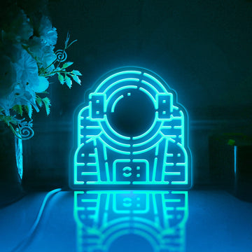 Astronaut Led Light Box, Astronaut Wall Art Decor, Light Sign, Desktop Decorations, Bedroom Decor, Gift For Science Lovers, Kid