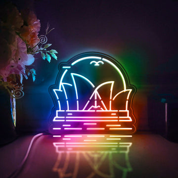 Sydney Opera House Led Light Box, Australian Landmark Wall Art Decor, Lighted Desktop Decoration, Gift For Architecture Enthusiast, Traveler